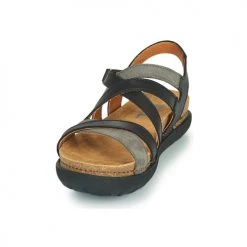 Chaussures Femme Sandales et Nu-pieds Art RHODES Noir -Sandales Soldes Boutique 18696167 500 C