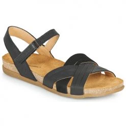 Chaussures Femme Sandales et Nu-pieds El Naturalista ZUMAIA Noir