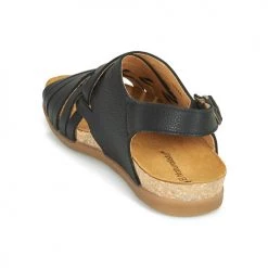 Chaussures Femme Sandales et Nu-pieds El Naturalista ZUMAIA Noir -Sandales Soldes Boutique 18697096 500 E