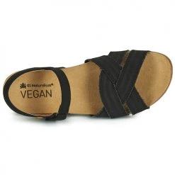 Chaussures Femme Sandales et Nu-pieds El Naturalista ZUMAIA Noir -Sandales Soldes Boutique 18697099 500 F