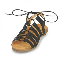 Chaussures Femme Sandales et Nu-pieds El Naturalista WAKATAUA Noir -Sandales Soldes Boutique 18697104 500 C
