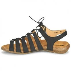 Chaussures Femme Sandales et Nu-pieds El Naturalista WAKATAUA Noir -Sandales Soldes Boutique 18697104 500 D