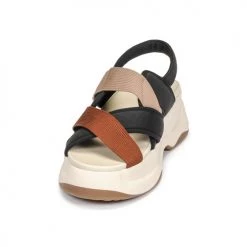 Chaussures Femme Sandales et Nu-pieds Vagabond Shoemakers ESSY Blanc / Rouille / Noir -Sandales Soldes Boutique 18704748 500 C
