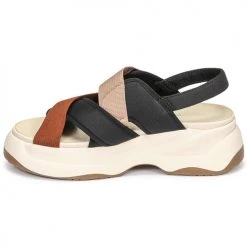 Chaussures Femme Sandales et Nu-pieds Vagabond Shoemakers ESSY Blanc / Rouille / Noir -Sandales Soldes Boutique 18704748 500 D