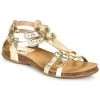 Chaussures Femme Sandales et Nu-pieds Kickers ANA Doré