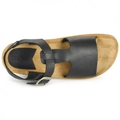 Chaussures Femme Sandales et Nu-pieds Kickers ODILOO Noir -Sandales Soldes Boutique 18722498 500 F