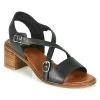 Chaussures Femme Sandales et Nu-pieds Kickers VOLUBILIS Noir