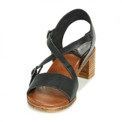 Chaussures Femme Sandales et Nu-pieds Kickers VOLUBILIS Noir -Sandales Soldes Boutique 18722507 500 C