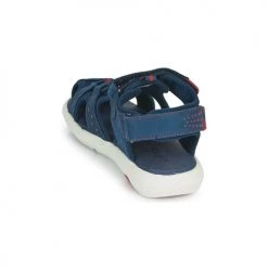 Chaussures Garçon Sandales et Nu-pieds Kickers JUMANGE Marine -Sandales Soldes Boutique 18722897 500 E