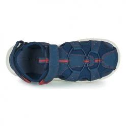 Chaussures Garçon Sandales et Nu-pieds Kickers JUMANGE Marine -Sandales Soldes Boutique 18722897 500 F