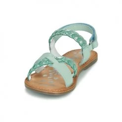 Chaussures Fille Sandales et Nu-pieds Kickers DIMDAMI Bleu -Sandales Soldes Boutique 18722908 500 C