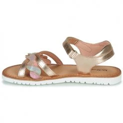 Chaussures Fille Sandales et Nu-pieds Kickers BETTY Rose -Sandales Soldes Boutique 18722913 500 D