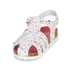 Chaussures Fille Sandales et Nu-pieds Kickers SUMMERTAN Rose -Sandales Soldes Boutique 18722914 500 C