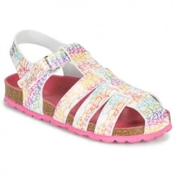 Chaussures Fille Sandales et Nu-pieds Kickers SUMMERTAN Blanc