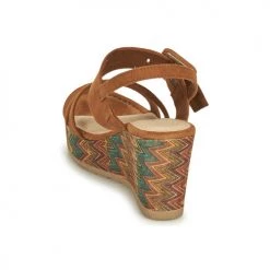 Chaussures Femme Sandales et Nu-pieds Marco Tozzi CONIA Cognac -Sandales Soldes Boutique 18723346 500 E