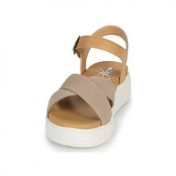 Chaussures Femme Sandales et Nu-pieds Palladium EGO SANDALES 03 Beige -Sandales Soldes Boutique 18723558 500 C