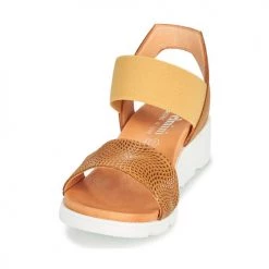 Chaussures Femme Sandales et Nu-pieds Felmini DARA Marron / Beige -Sandales Soldes Boutique 18724986 500 C