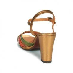 Chaussures Femme Sandales et Nu-pieds Chie Mihara ADIEL Doré -Sandales Soldes Boutique 18725224 500 E