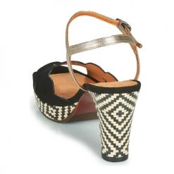Chaussures Femme Sandales et Nu-pieds Chie Mihara ELIS Noir -Sandales Soldes Boutique 18725229 500 E