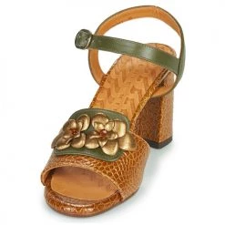 Chaussures Femme Sandales et Nu-pieds Chie Mihara FADIMA Marron -Sandales Soldes Boutique 18725234 500 C