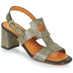 Chaussures Femme Sandales et Nu-pieds Chie Mihara LUSCA Noir / Beige