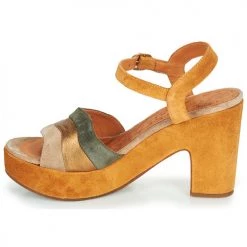 Chaussures Femme Sandales et Nu-pieds Chie Mihara YEVA Doré -Sandales Soldes Boutique 18725242 500 D