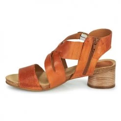 Chaussures Femme Sandales et Nu-pieds Casta ERVA Orange -Sandales Soldes Boutique 18749465 500 D