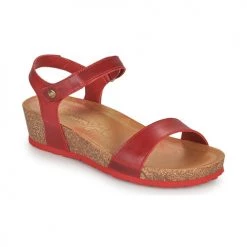 Chaussures Femme Sandales et Nu-pieds Panama Jack CAPRI Rouge