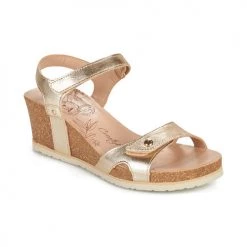 Chaussures Femme Sandales et Nu-pieds Panama Jack JULIA SHINE Doré