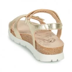 Chaussures Femme Sandales et Nu-pieds Panama Jack SULIA SHINE Doré -Sandales Soldes Boutique 18750383 500 E
