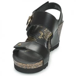 Chaussures Femme Sandales et Nu-pieds Panama Jack VELVET Noir -Sandales Soldes Boutique 18750386 500 C