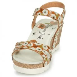 Chaussures Femme Sandales et Nu-pieds Panama Jack JULIA GARDEN Jaune -Sandales Soldes Boutique 18750389 500 C