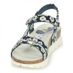 Chaussures Femme Sandales et Nu-pieds Panama Jack SALLY GARDEN Bleu -Sandales Soldes Boutique 18750390 500 C