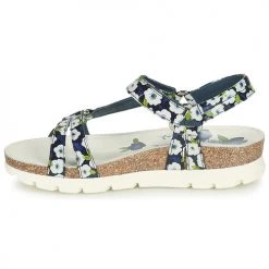 Chaussures Femme Sandales et Nu-pieds Panama Jack SALLY GARDEN Bleu -Sandales Soldes Boutique 18750390 500 D