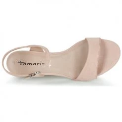 Chaussures Femme Sandales et Nu-pieds Tamaris MELIAH Rose -Sandales Soldes Boutique 18762700 500 F
