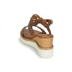 Chaussures Femme Sandales et Nu-pieds Tamaris ALIS Cognac -Sandales Soldes Boutique 18762735 500 E