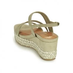 Chaussures Femme Sandales et Nu-pieds Tamaris KANNIE Pistache -Sandales Soldes Boutique 18762751 500 E