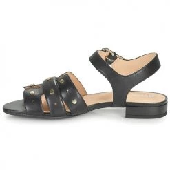 Chaussures Femme Sandales et Nu-pieds Geox D WISTREY SANDALO C Noir -Sandales Soldes Boutique 18763559 500 D