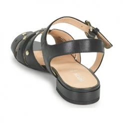 Chaussures Femme Sandales et Nu-pieds Geox D WISTREY SANDALO C Noir -Sandales Soldes Boutique 18763559 500 E