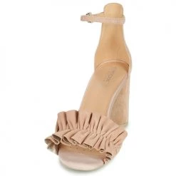 Chaussures Femme Sandales et Nu-pieds Geox D ERAKLIA HIGH E Beige -Sandales Soldes Boutique 18763565 500 C