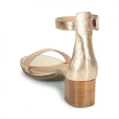 Chaussures Femme Sandales et Nu-pieds Geox D SOZY MID E Doré -Sandales Soldes Boutique 18763567 500 E