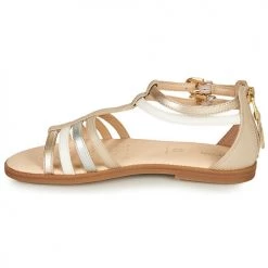 Chaussures Fille Sandales et Nu-pieds Geox SANDAL KARLY GIRL Beige / Argenté / Blanc 9 Chaussures Fille Sandales et Nu-pieds Geox SANDAL KARLY GIRL Beige / Argenté / Blanc -Sandales Soldes Boutique 18764323 500 D
