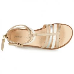 Chaussures Fille Sandales et Nu-pieds Geox SANDAL KARLY GIRL Beige / Argenté / Blanc 11 Chaussures Fille Sandales et Nu-pieds Geox SANDAL KARLY GIRL Beige / Argenté / Blanc -Sandales Soldes Boutique 18764323 500 F