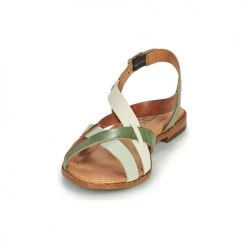 Chaussures Femme Sandales et Nu-pieds Pikolinos ALGAR W0X Marron / Vert -Sandales Soldes Boutique 18764481 500 C