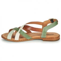 Chaussures Femme Sandales et Nu-pieds Pikolinos ALGAR W0X Marron / Vert -Sandales Soldes Boutique 18764481 500 D