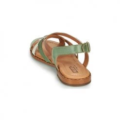 Chaussures Femme Sandales et Nu-pieds Pikolinos ALGAR W0X Marron / Vert -Sandales Soldes Boutique 18764481 500 E