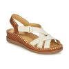 Chaussures Femme Sandales et Nu-pieds Pikolinos CADAQUES W8K Blanc / Marron