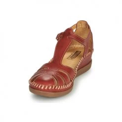 Chaussures Femme Sandales et Nu-pieds Pikolinos CADAQUES W8K Rouge -Sandales Soldes Boutique 18764488 500 C