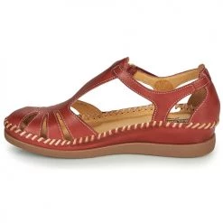 Chaussures Femme Sandales et Nu-pieds Pikolinos CADAQUES W8K Rouge -Sandales Soldes Boutique 18764488 500 D