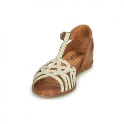 Chaussures Femme Sandales et Nu-pieds Pikolinos TALAVERA W3D Blanc / Marron -Sandales Soldes Boutique 18764513 500 C